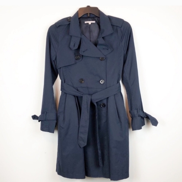 🇺🇦 New Classic Grey Double-Breasted Women's Trench Coat - Picture 1 of 4